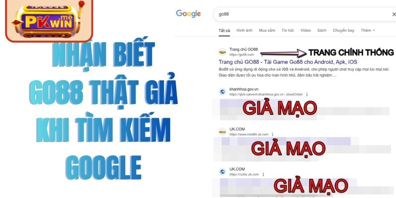 Dấu hiệu nhận biết trang Go88 lừa đảo